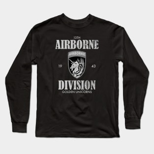 13th Airborne Division (distressed) Long Sleeve T-Shirt